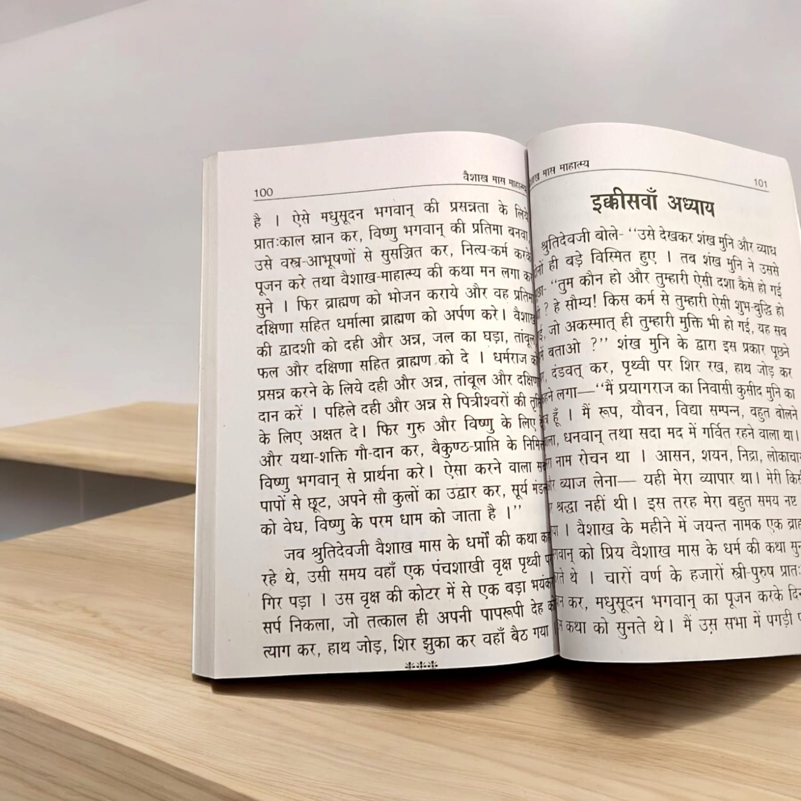 Vaishakh Mahatmya Hindi Book on Vaishakh Month Rituals and Significance