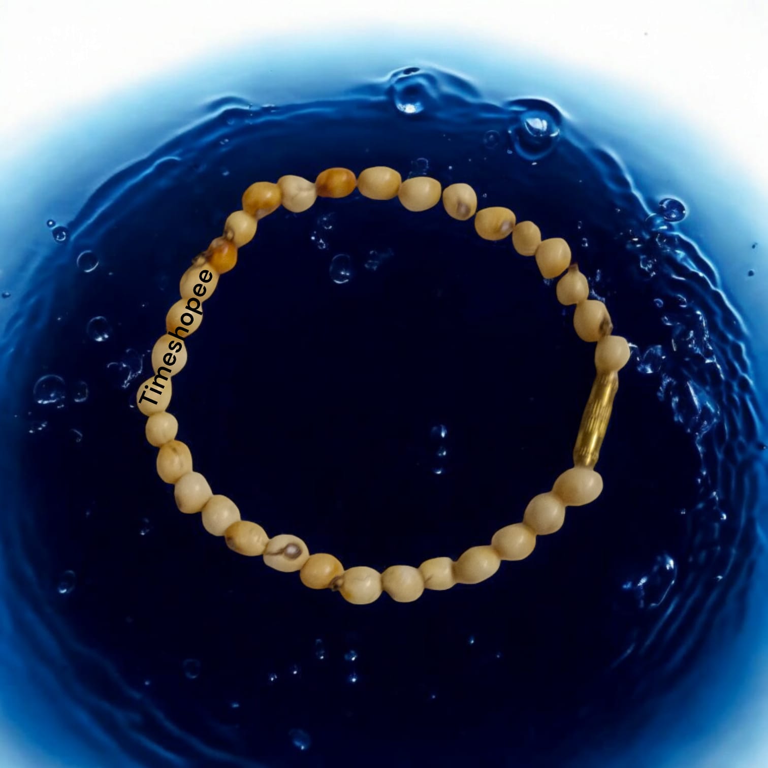 White Gunja Bracelet | Safed Gunja Bracelet | Lab Certified | Timeshopee