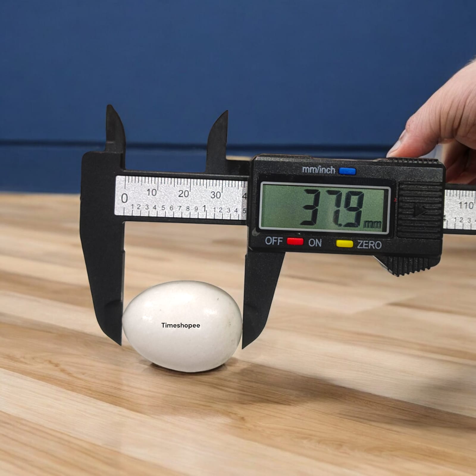 White Marble Shivling Stone for Tulsi and temple worship, representing Lord Shiva with an elegant and pure design.