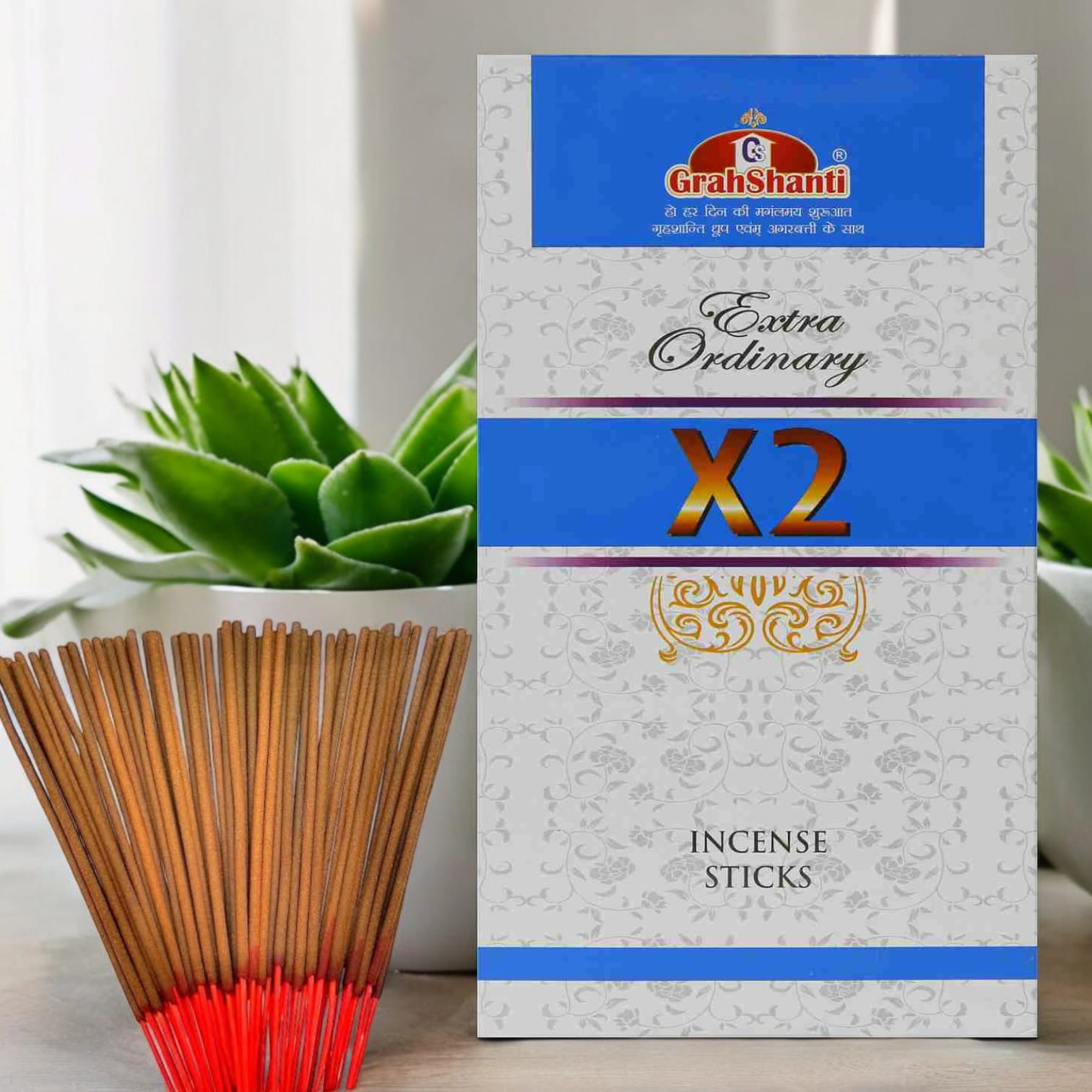 X2 Extra Ordinary Incense Sticks by Grahshanti - Timeshopee
