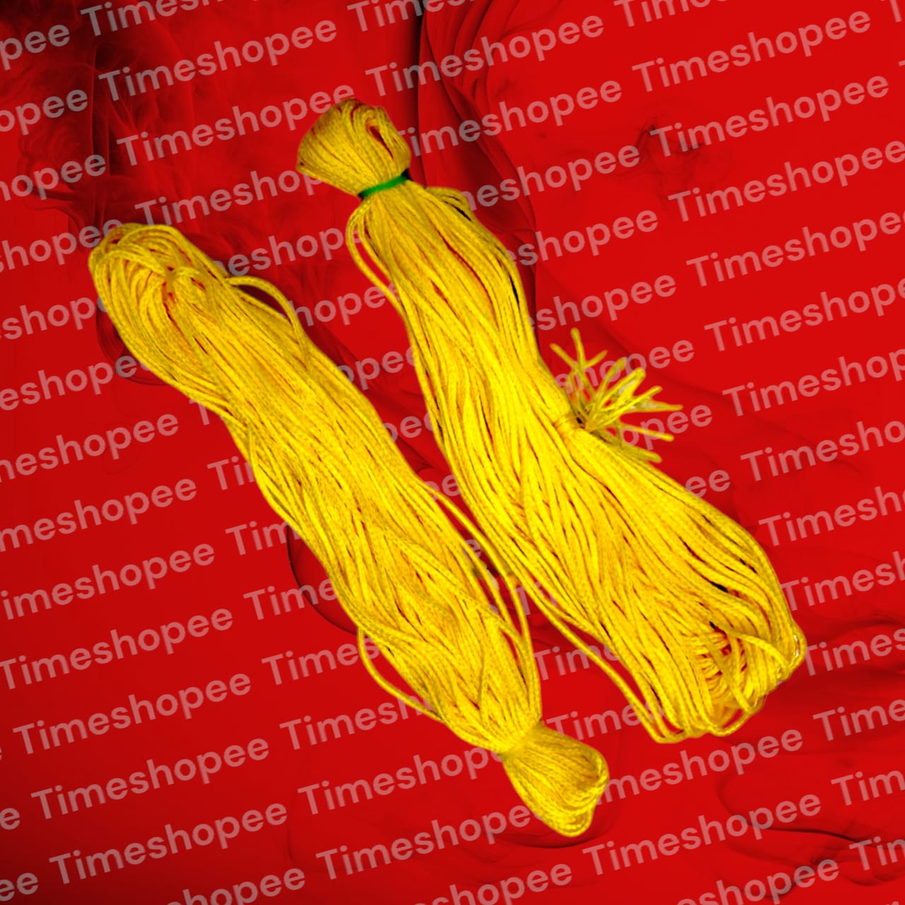 Yellow Satin Thread for Taweez | Peela Dhaga | Set of 2 Rolls