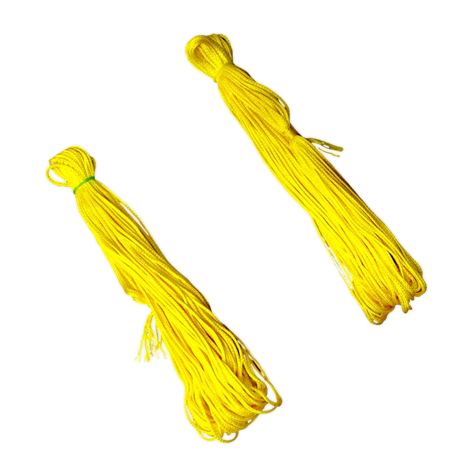 Yellow Satin Thread for Taweez | Peela Dhaga | Set of 2 Rolls