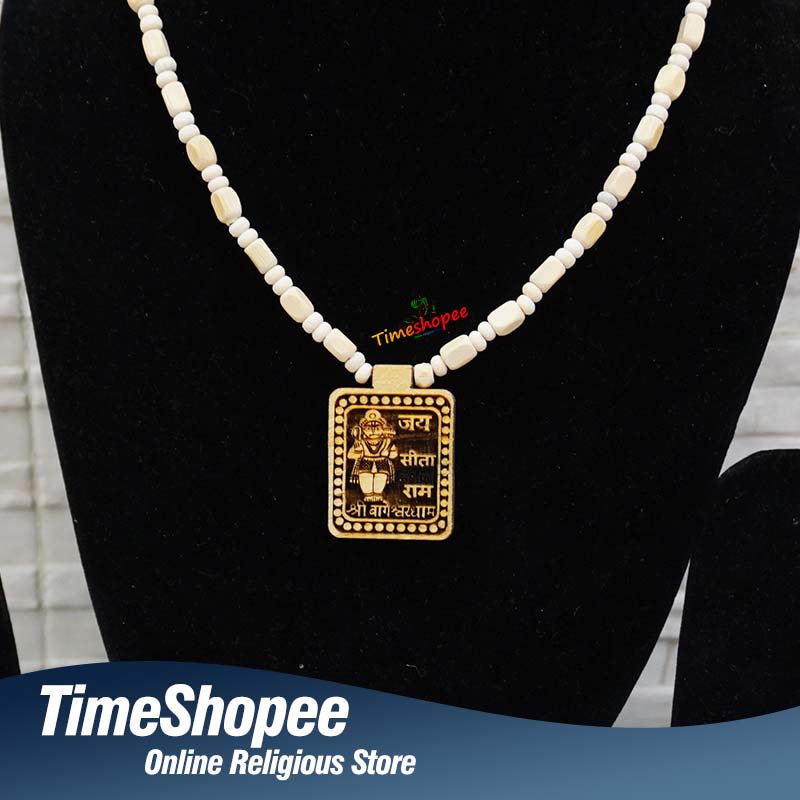 Bageshwar Dham Jai Sita Ram Tulsi Mala for Mantra Chanting | Timeshopee