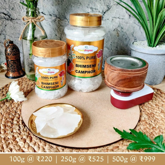 Bhimseni Kapur - Desi Camphor | Pure & Natural Spiritual Camphor – Timeshopee