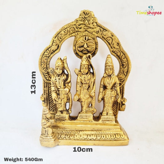 Brass Ram Darbar Murti – Shri Ram Parivar Brass Idol for Home