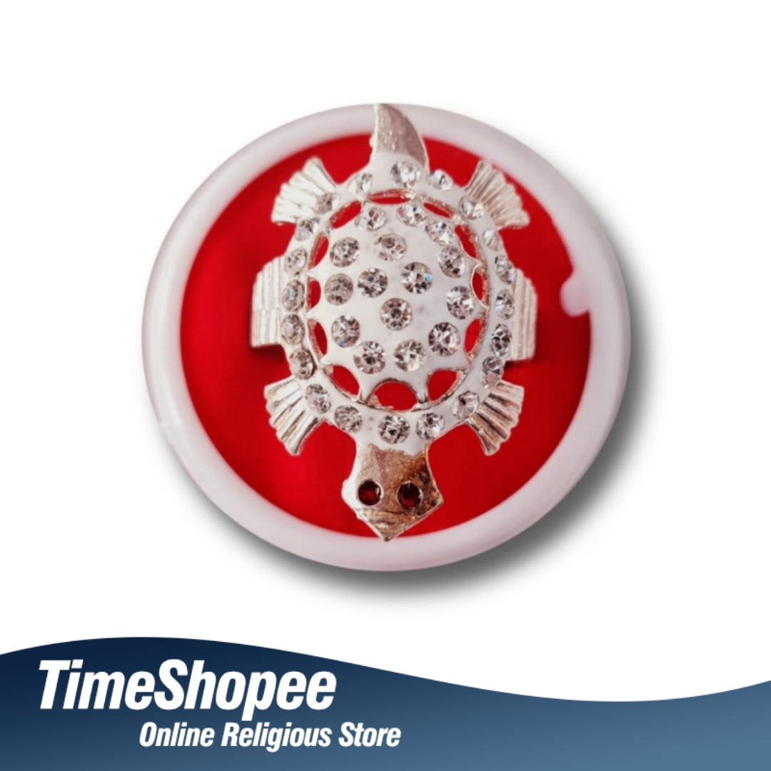 Kachua Ring | Tortoise Ring for good luck, strength, and negative energy removal, available from Timeshopee.