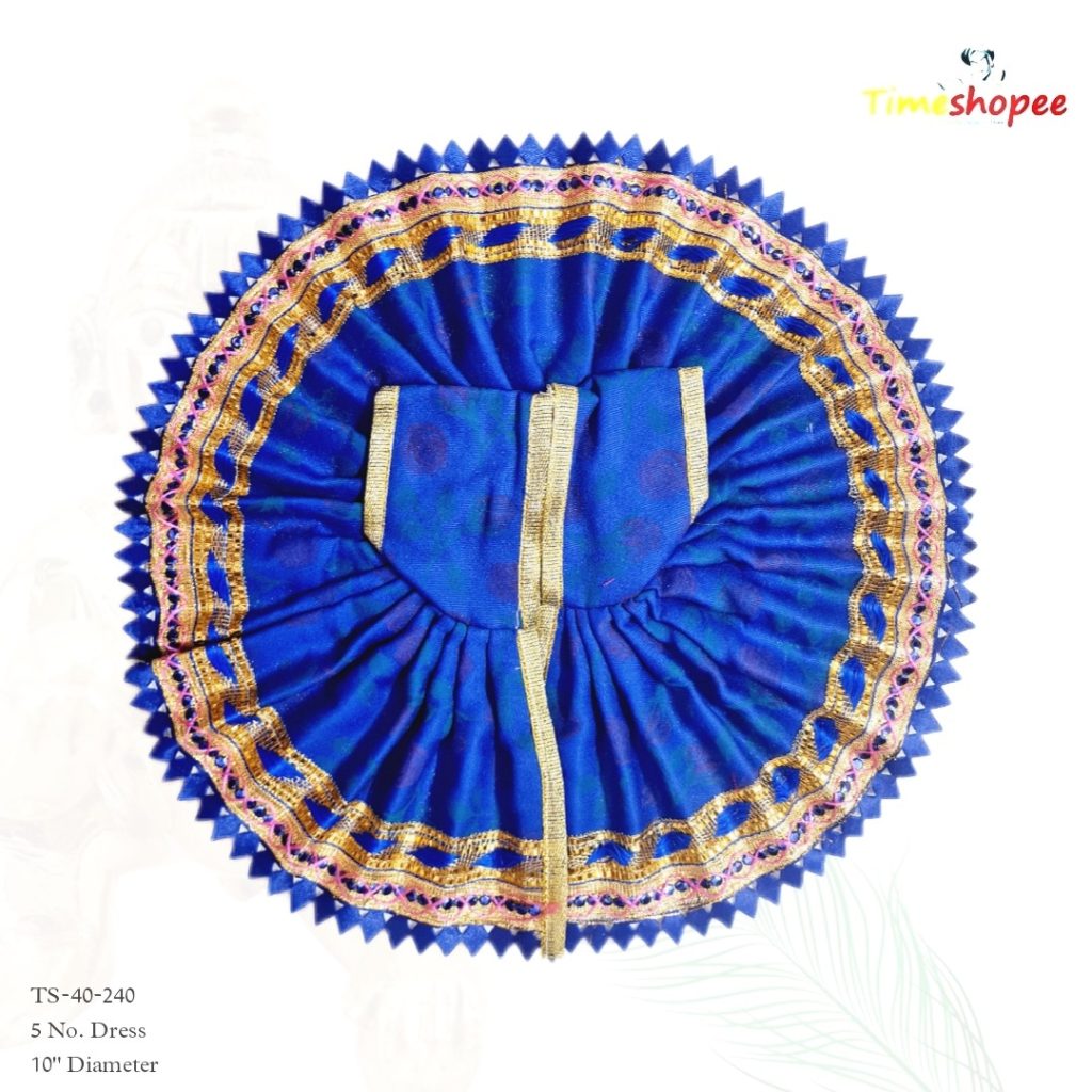 Laddu Gopal Dress | Bal Gopal Poshak | Size 5 No. | Timeshopee