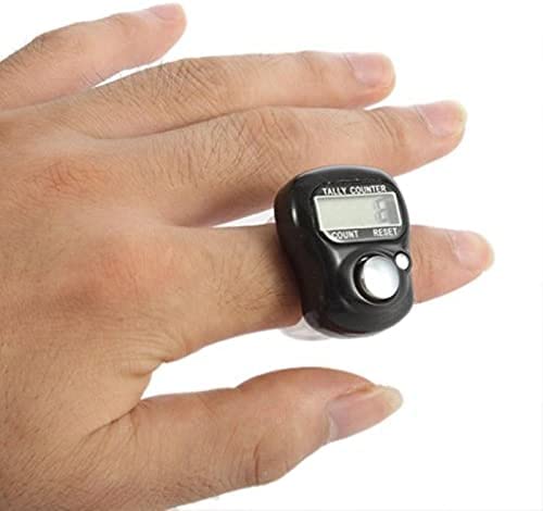 Mantra Counter Electronic Tally Counter with Finger Strap by Timeshopee
