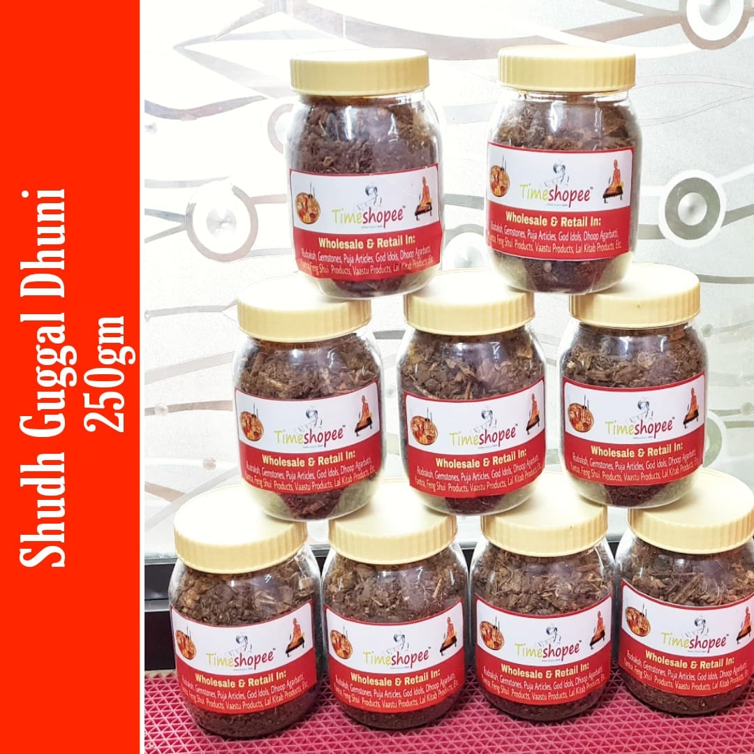 Nazar Raksha Dhuni with free cow dung cake, featuring 12 sacred ingredients for Vedic purification.