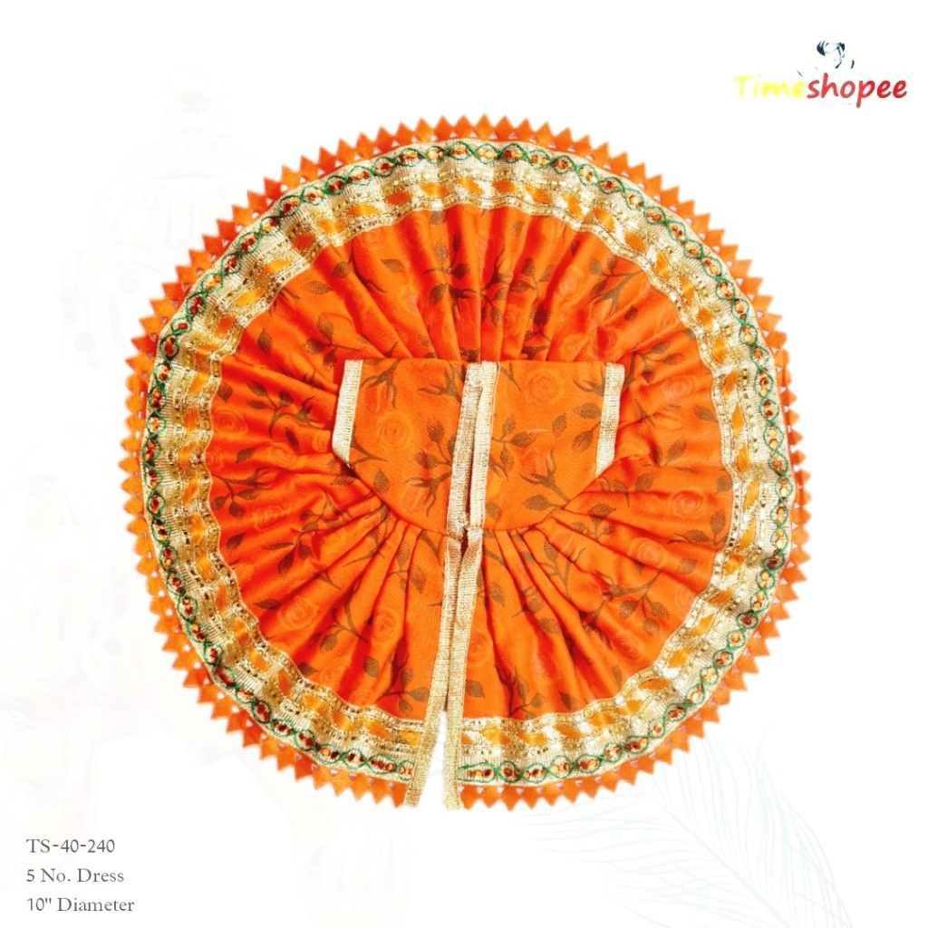 Laddu Gopal Dress | Bal Gopal Poshak | Size 5 No. | Timeshopee