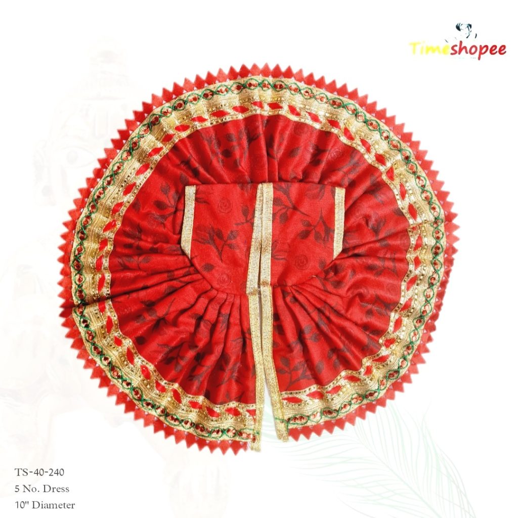 Laddu Gopal Dress | Bal Gopal Poshak | Size 5 No. | Timeshopee