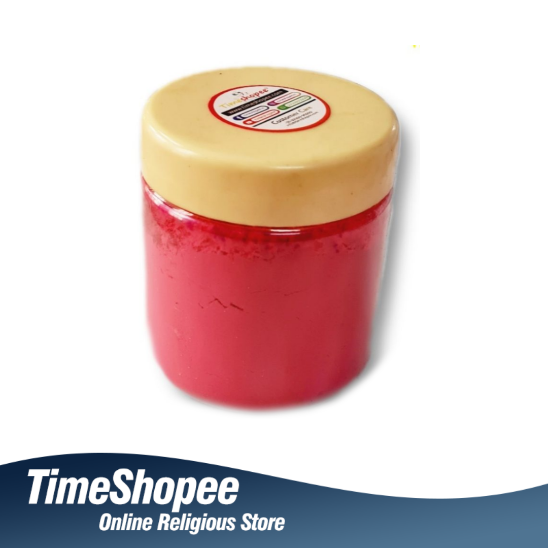 Roli Kum Kum Powder Organic 20gm Pack for Worship by Timeshopee