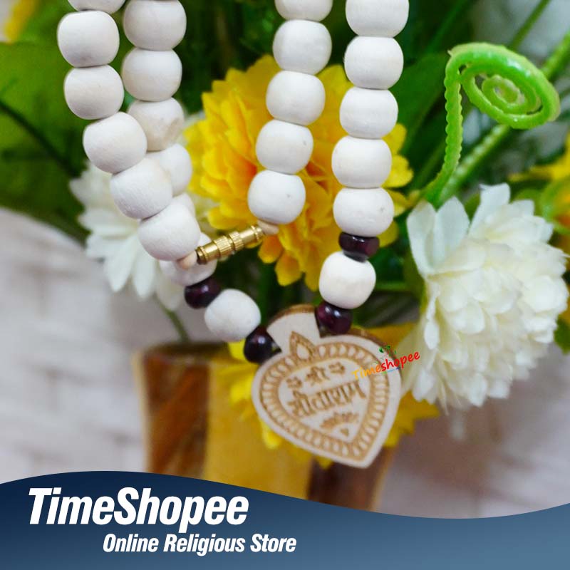 Shri Sita Ram Tulsi Locket in Tulsi Mala, Fancy and Stylish Design from Timeshopee