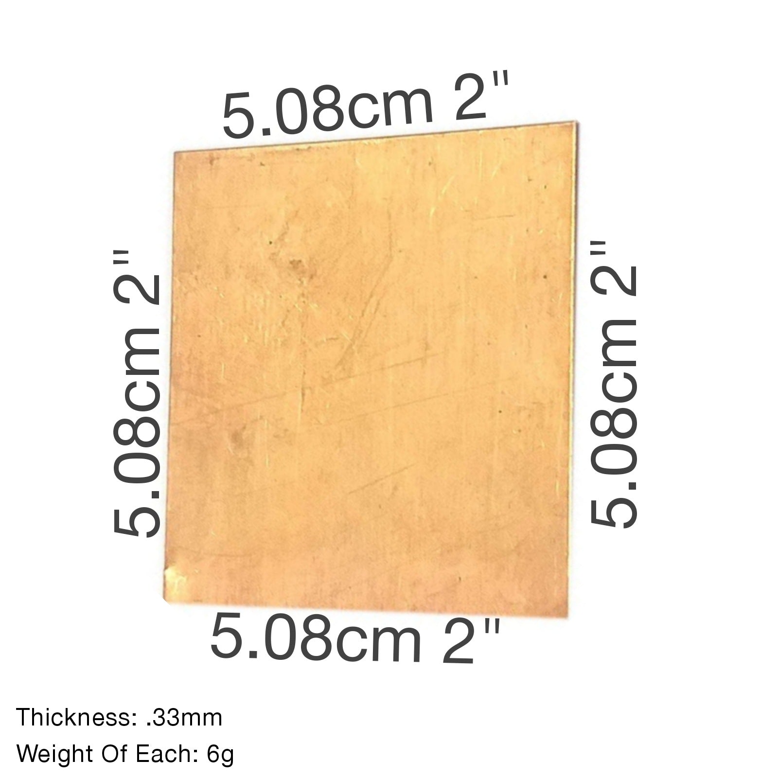 Copper Square Piece | Set of 11 | Copper Patra | Timeshopee