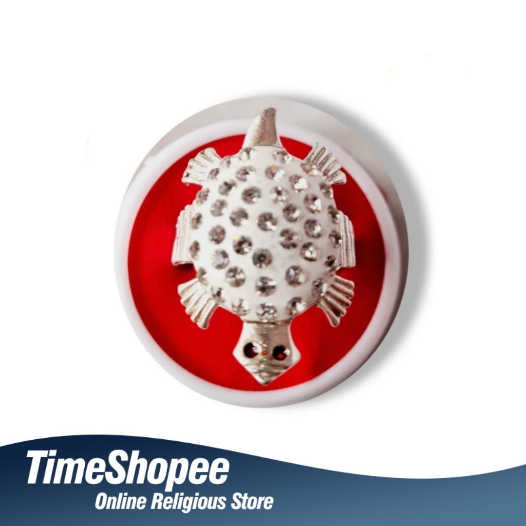 Tortoise Ring with Stylish Zircon Diamond Design from Timeshopee