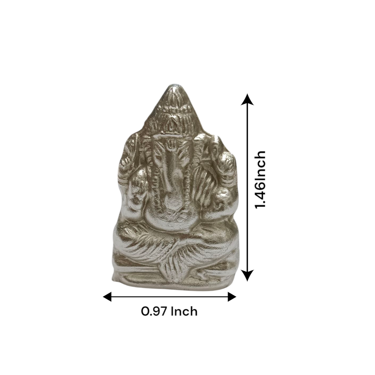 Lakshmi Ganesh Parad Murti | 100% Original Lab Certified Murti – Timeshopee