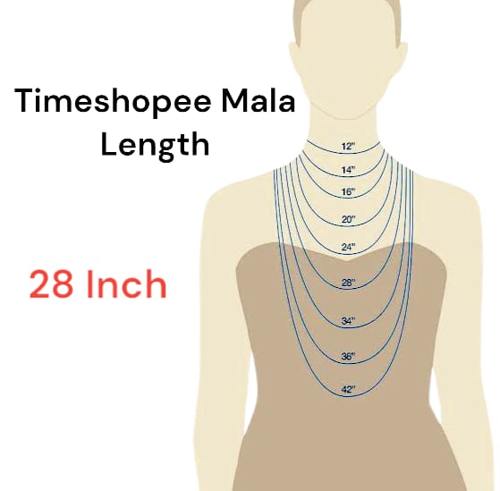 7 Chakra with 5 Mukhi Rudraksha Mala Lab Certified