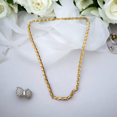 Artificial Gold Chain 1 Gram Gold Plated 21