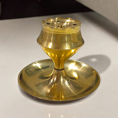 Agarbatti Stand Pack of 2 – Unique Brass Incense Holder by Timeshopee