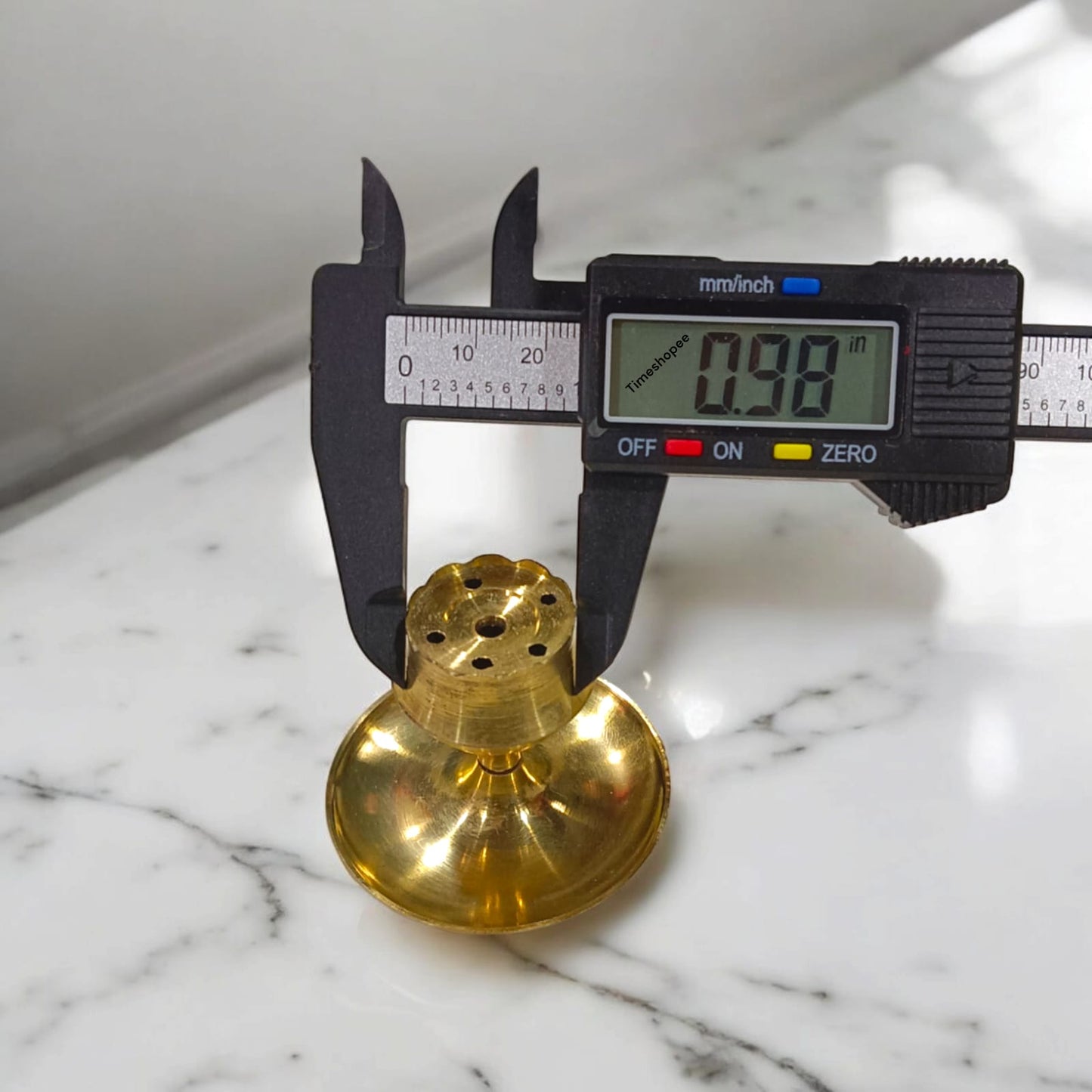 Agarbatti Stand Pack of 2 – Unique Brass Incense Holder by Timeshopee