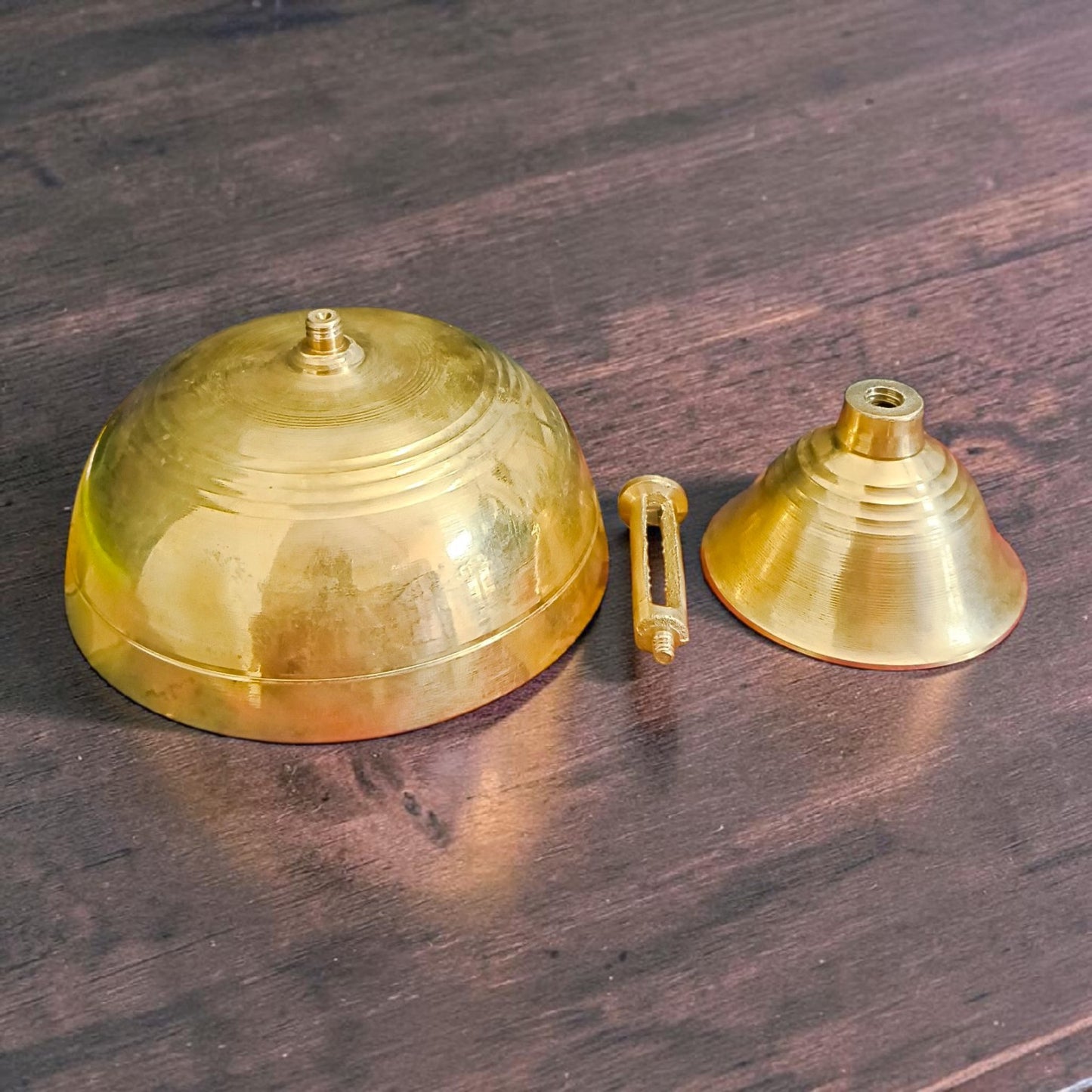 Akhand Jyot Brass Diya 250GM Traditional Oil Lamp for Puja Temple Aarti Worship