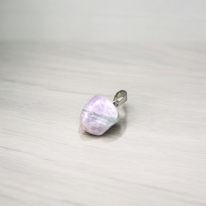 Amethyst Pendant with Stone Locket on Chain, Lab Certified, available at Timeshopee