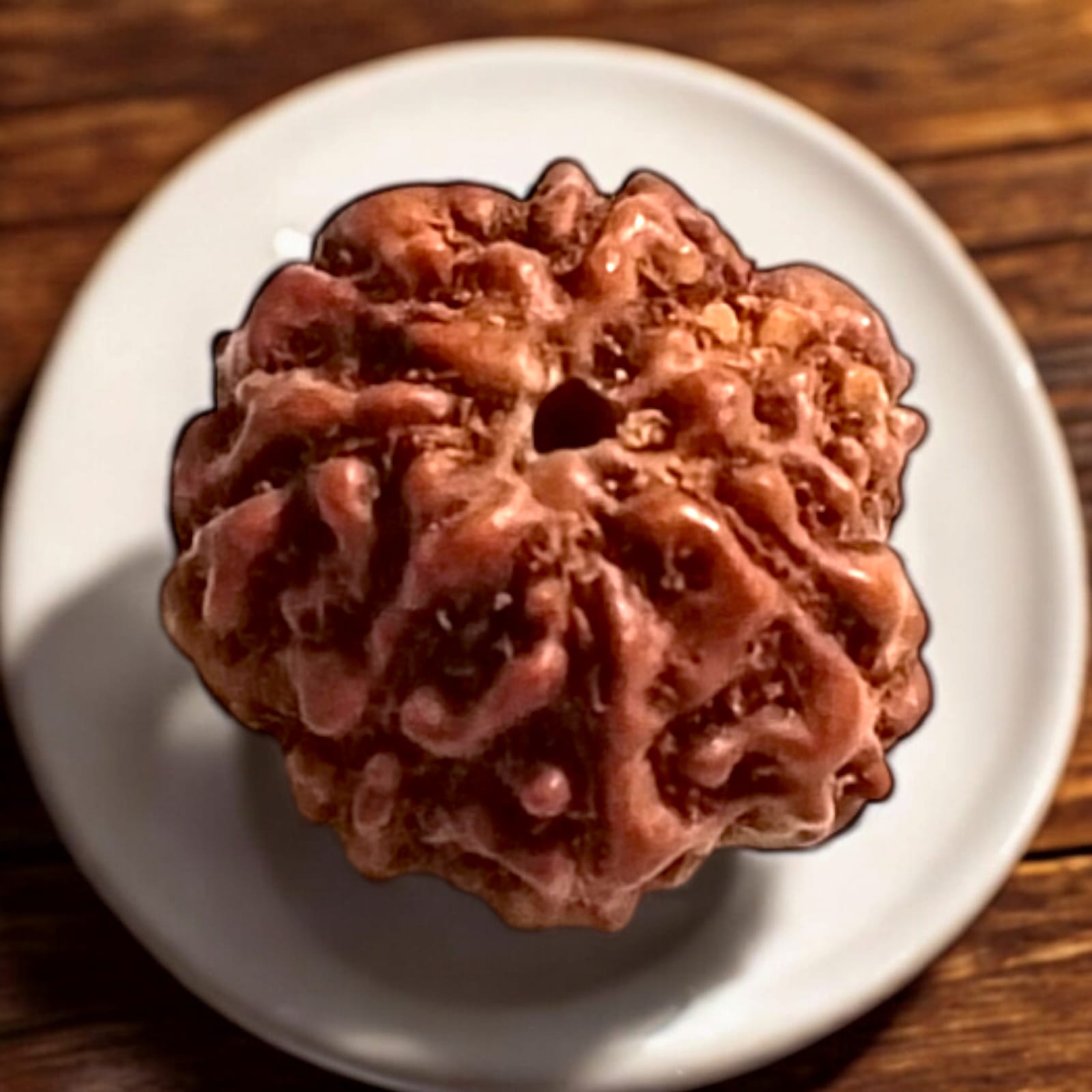 Authentic 7 Mukhi Rudraksha Without Pendant Lab Certified Bead for Career Growth, Wealth, Prosperity and Spiritual Benefits by Timeshopee
