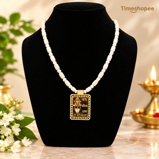 Bageshwar Dham Jai Sita Ram Tulsi Mala for Mantra Chanting | Timeshopee