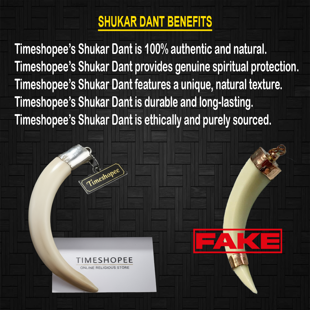 Shukar Dant Silver Locket | Lab Certified & Energized Spiritual Pendant – Timeshopee