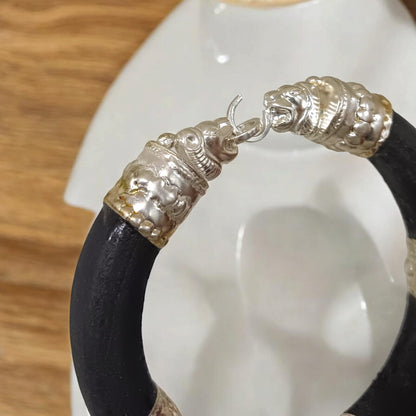 Bhairav Kangan 100% Pure Silver Ashtbhairav Kangan By Timeshopee