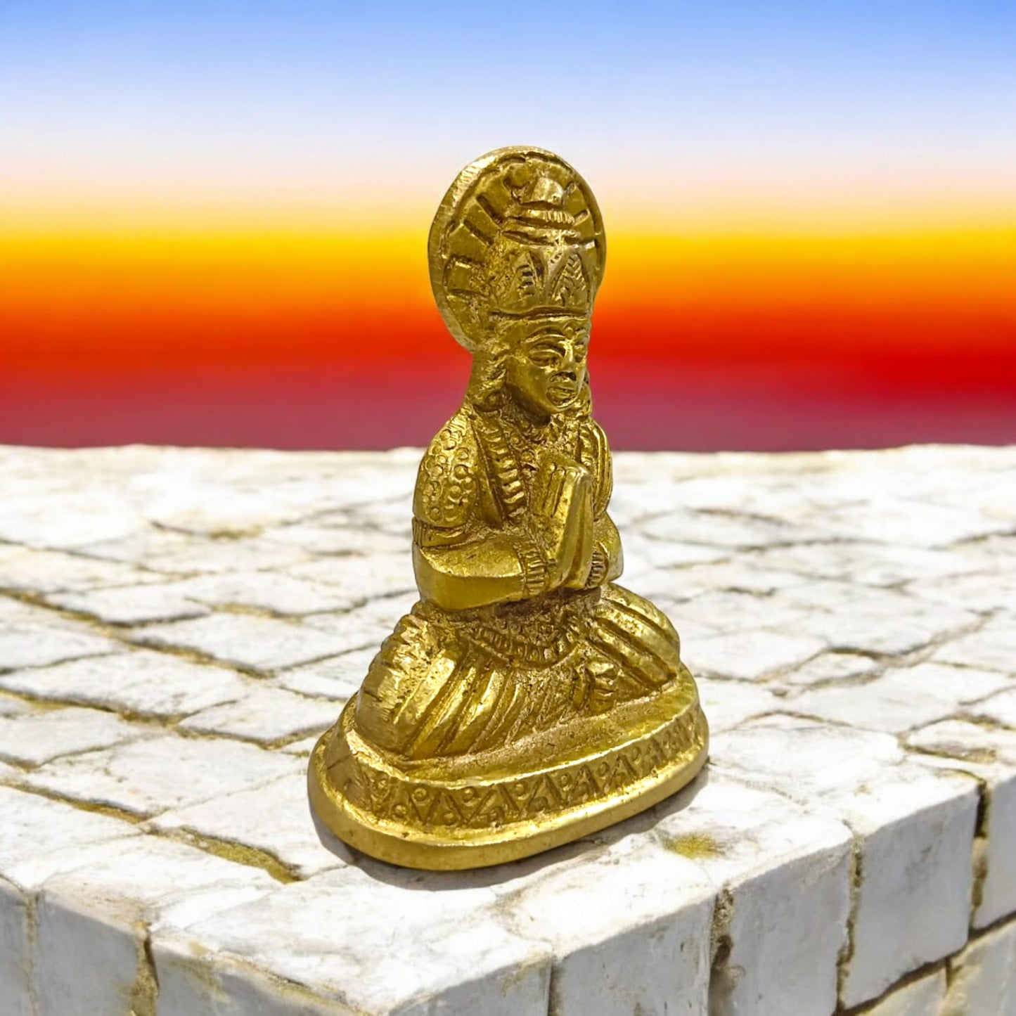 Brass Mata Parvati Murti, intricately designed Maa Parvati idol, available for home altars and gifting at Timeshopee.