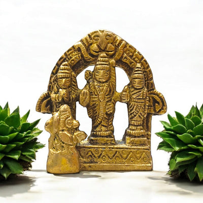 Brass Ram Darbar Murti | Ram Ji Brass Idol for Home Temple & Puja – Timeshopee