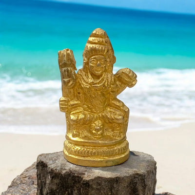 Brass Shiv Ji Murti – Bholenath Brass Idol for Home Temple