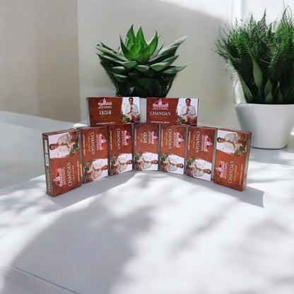 Chandan Gold Dhoop by Grahshanti - Premium 6 Months Pack for Puja