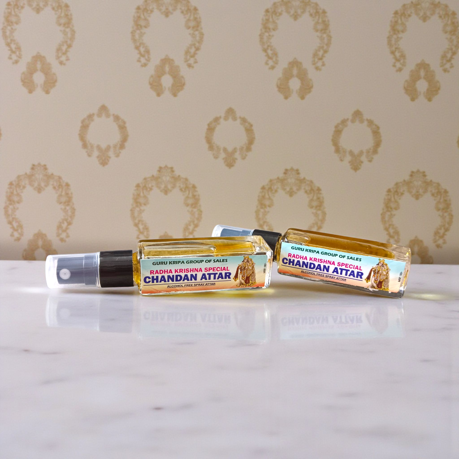 Chandan Spray Attar | 25ML | Best Spray Itra | Natural Fragrance | 0% Alcohol With Floral Fragrance | Sandalwood Itra Best for Shiv Ji | Timeshopee