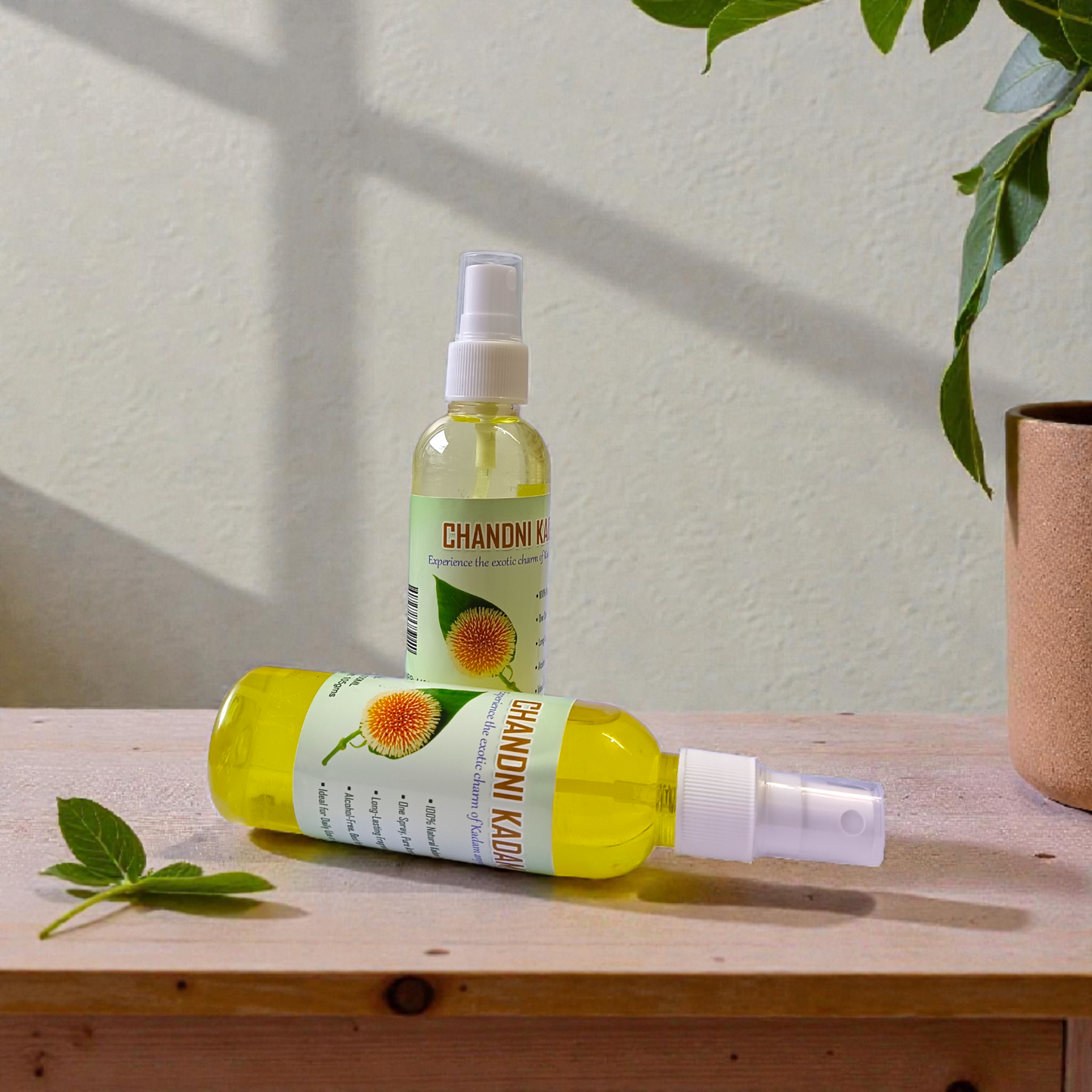 Chandni Kadam Spray Attar 100ML set of 2 alcohol-free long-lasting floral fragrance bottles