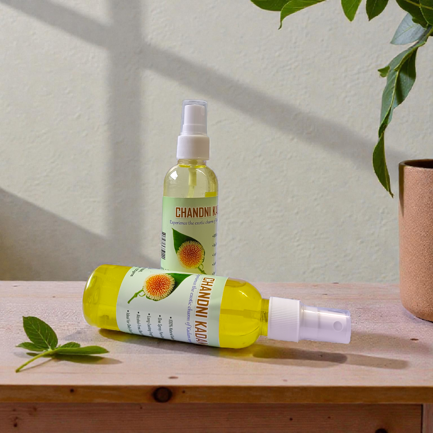 Chandni Kadam Spray Attar 100ML set of 2 alcohol-free long-lasting floral fragrance bottles
