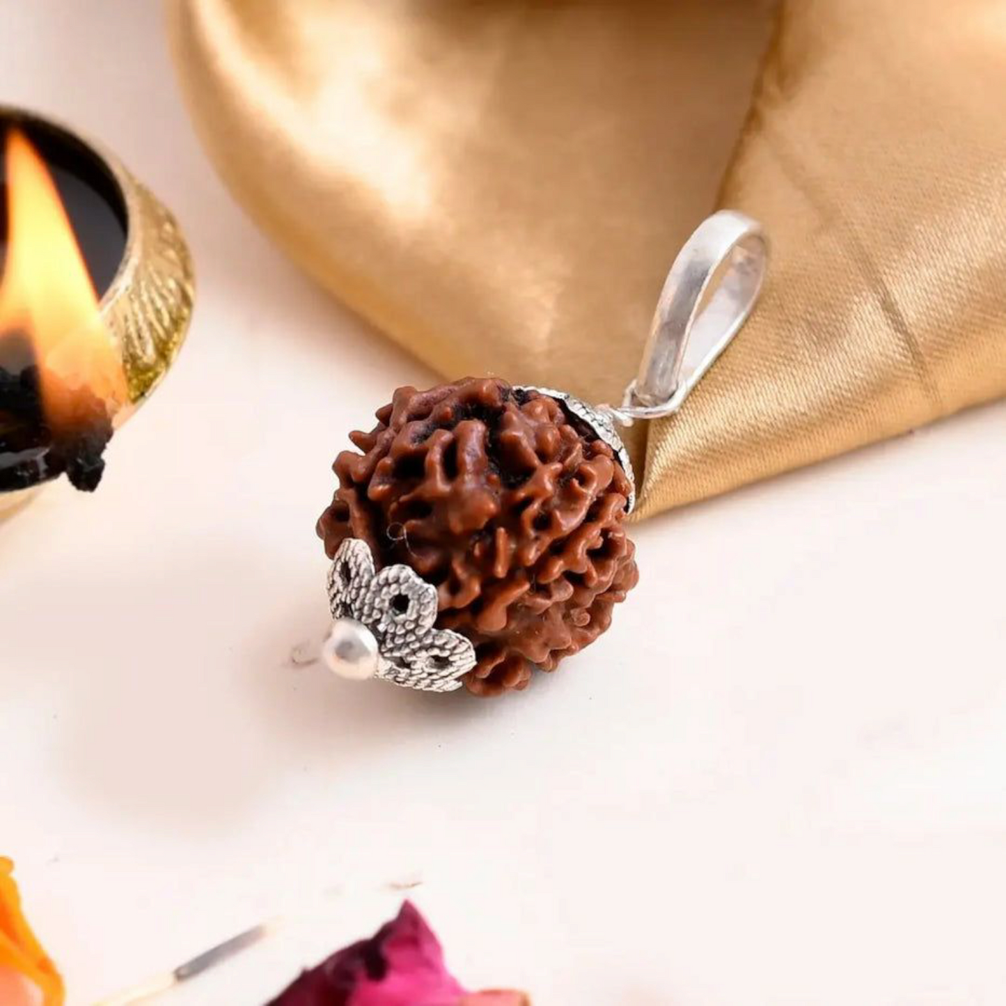 Combo Of 4 Mukhi With 6 Mukhi Rudraksha | Lab Certified | Timeshopee
