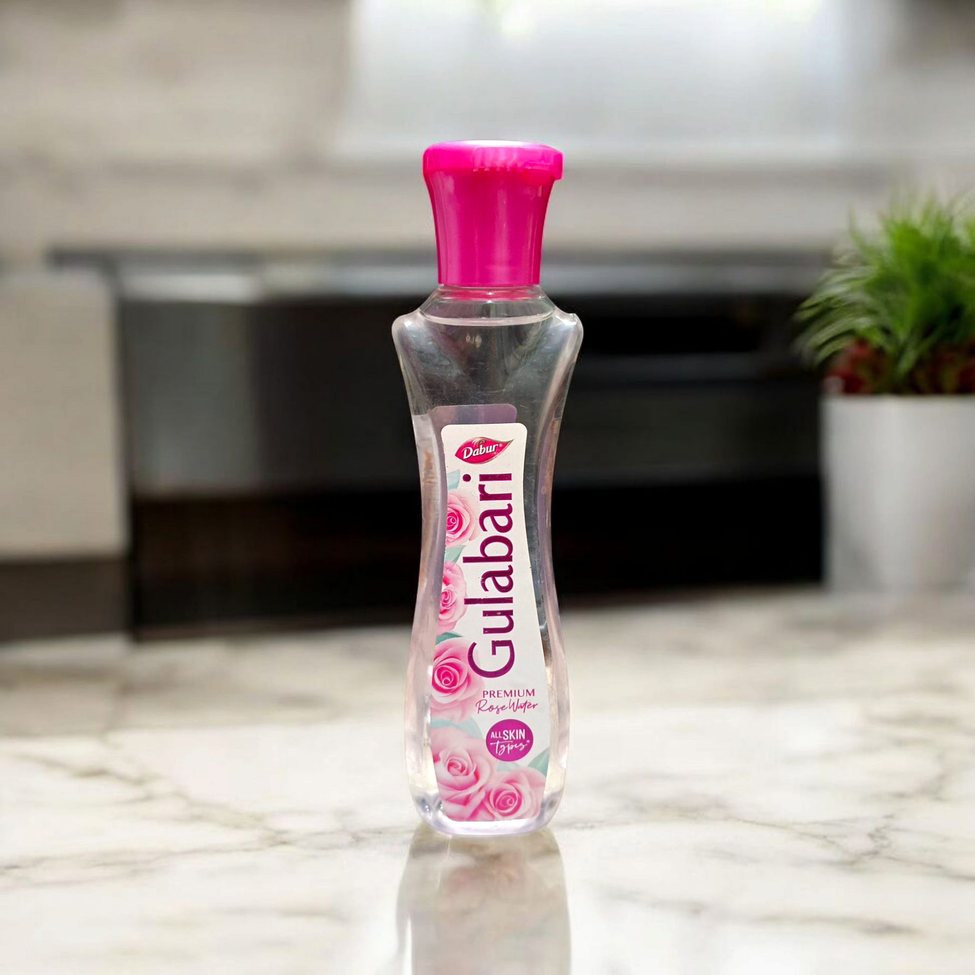 Dabar Gulabari Premium Rose Water bottle – 120ml, natural skin toner for all skin types

