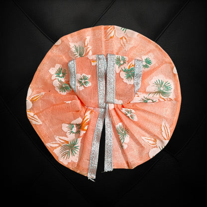 Designer Laddu Gopal Dress in Size 2 No., blending traditional elegance and modern design, ideal for pooja and festivals.