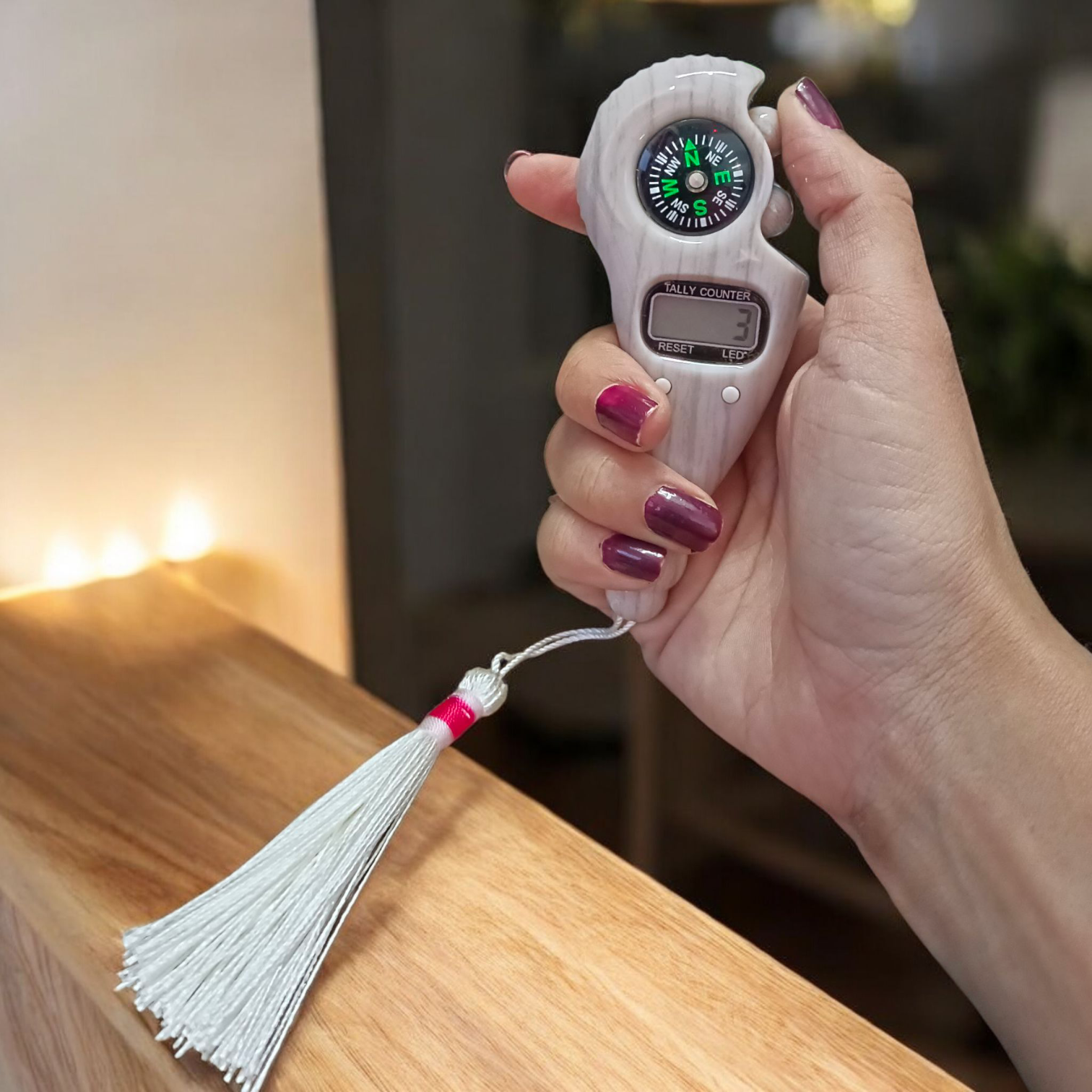 Digital Finger Counter for Pooja and Meditation

