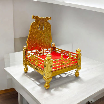 Laddu Gopal Singhasan | Set of 2 Luxury King Chairs for Pooja – Timeshopee