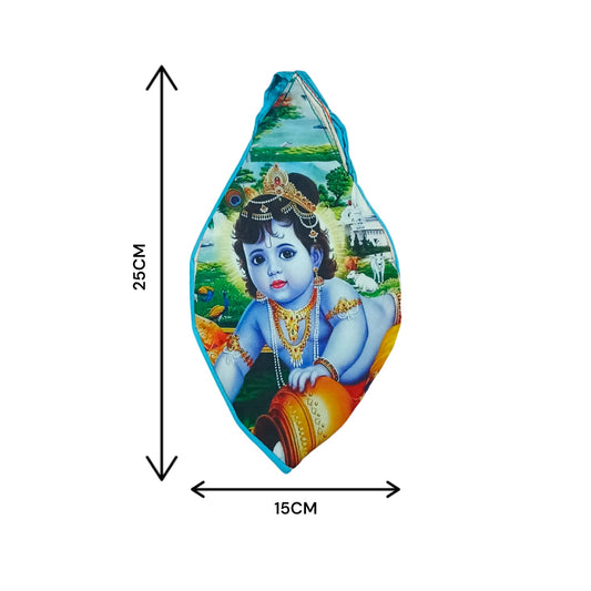 Gomukhi Bag | For Mantra Jaap | Bal Gopal Photo Printed – Timeshopee