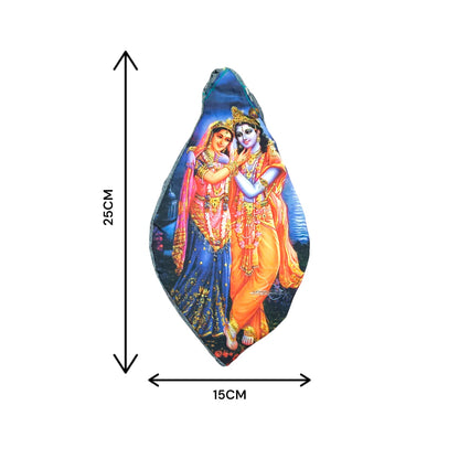 Goumukhi Bag for Mantra Jap with Radha Krishna Jugal Print | Cotton Material | Timeshopee