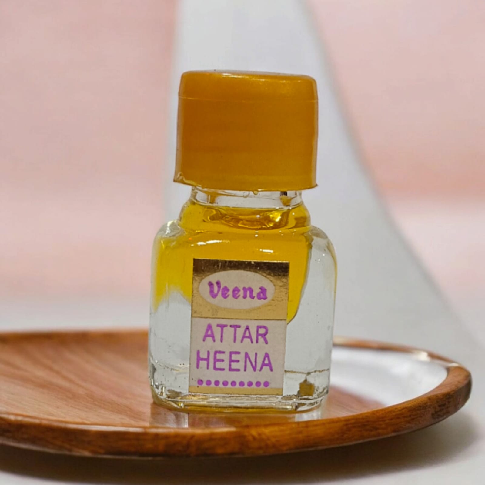 Heena Attar 2ml by Veena - Premium alcohol-free perfume with a long-lasting, natural fragrance, perfect for worship and daily use, available at Timeshopee.