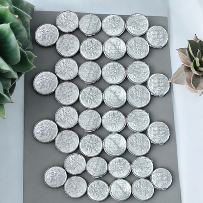 Shani Yantra Coin for Lal Kitab Remedies | Ranga Sikka – Timeshopee