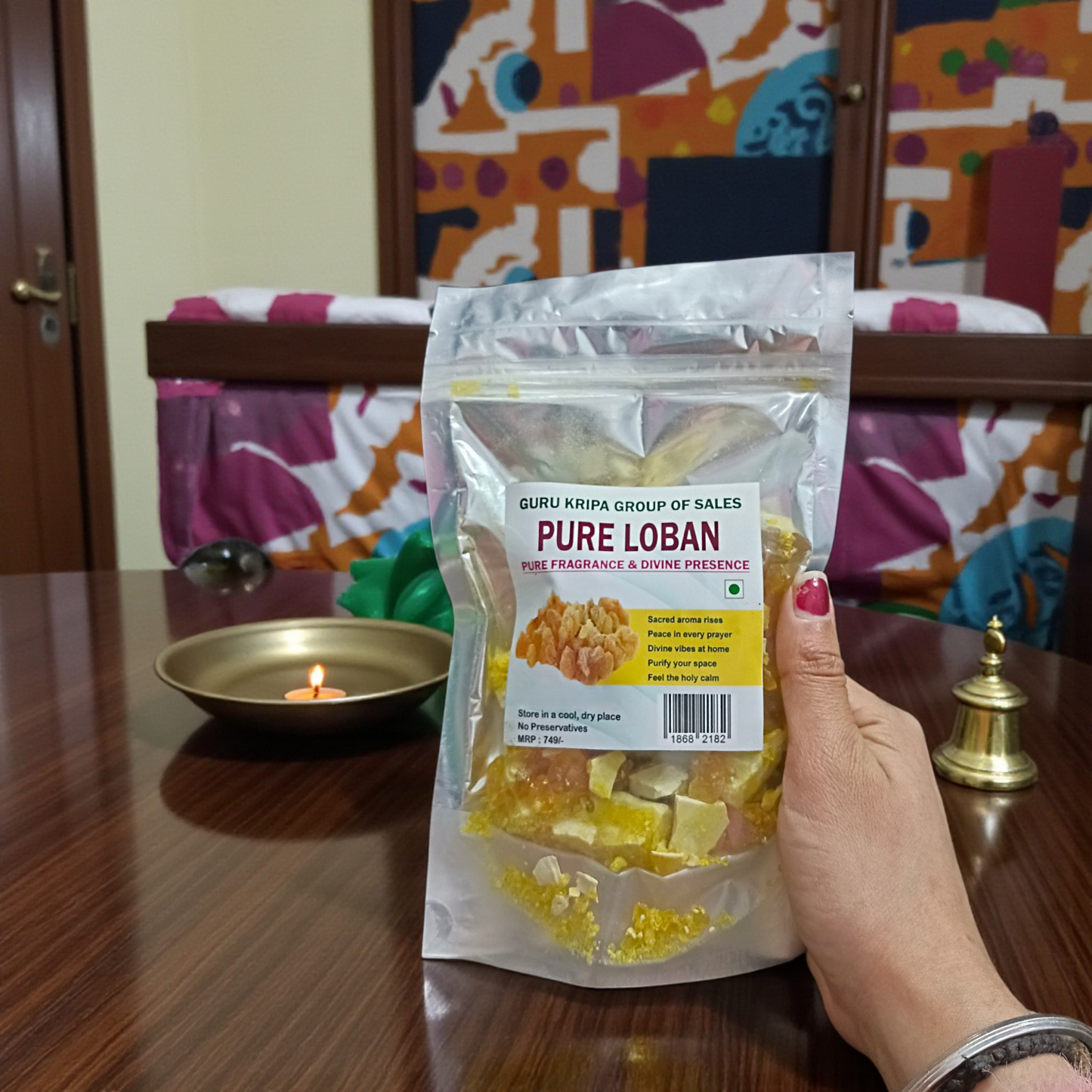 Labhganga Gold Loban for Hawan & Pooja | Pure & Sacred – Timeshopee