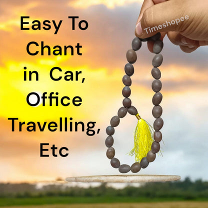 Lab Certified Kamal Gutta Mala (Lotus Seed Mala) in 27+1 and 108+1 bead variants, ideal for prayer and meditation