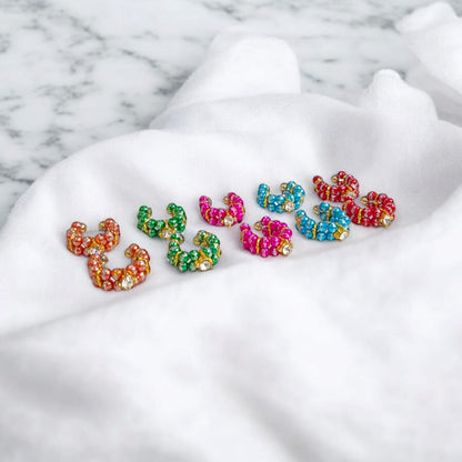 Laddu Gopal Multicolored Kada set of 5 in vibrant shades with pearl and zircon design by Timeshopee
