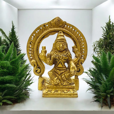 Lakshmi Mata Brass Murti | Divine Blessings & Prosperity Idol – Timeshopee